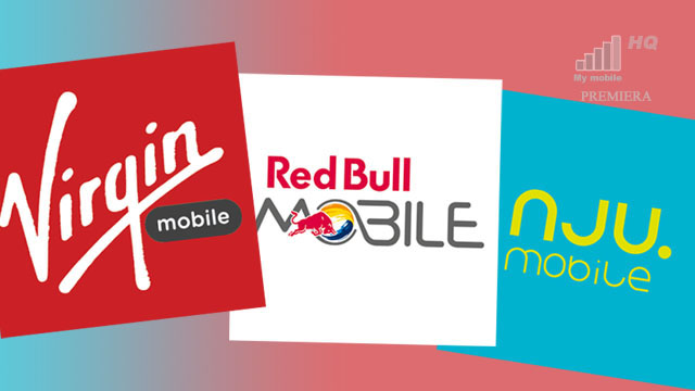 Virgin Mobile, NJU Mobile и Red Bull Mobile